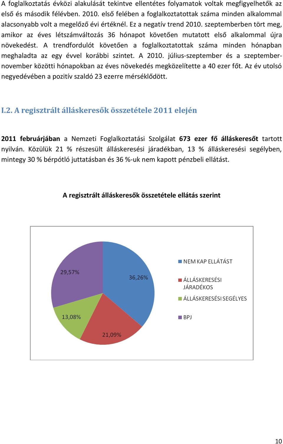 szeptemberben tört meg, amikor az éves létszámváltozás 36 hónapot követően mutatott első alkalommal újra növekedést.