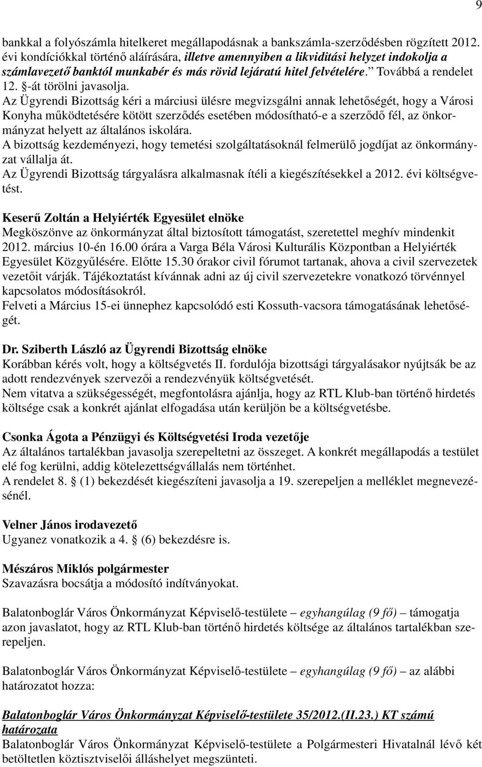 -át törölni javasolja.