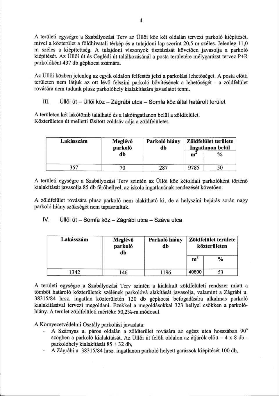 Az Üllői út és Ceglédi út találkozásánál a posta területére mélygarázst tervez P+R parkolóként 437 gépkocsi számára. Az Üllői közben jelenleg az egyik oldalon felfestés jelzi a parkolási lehetőséget.