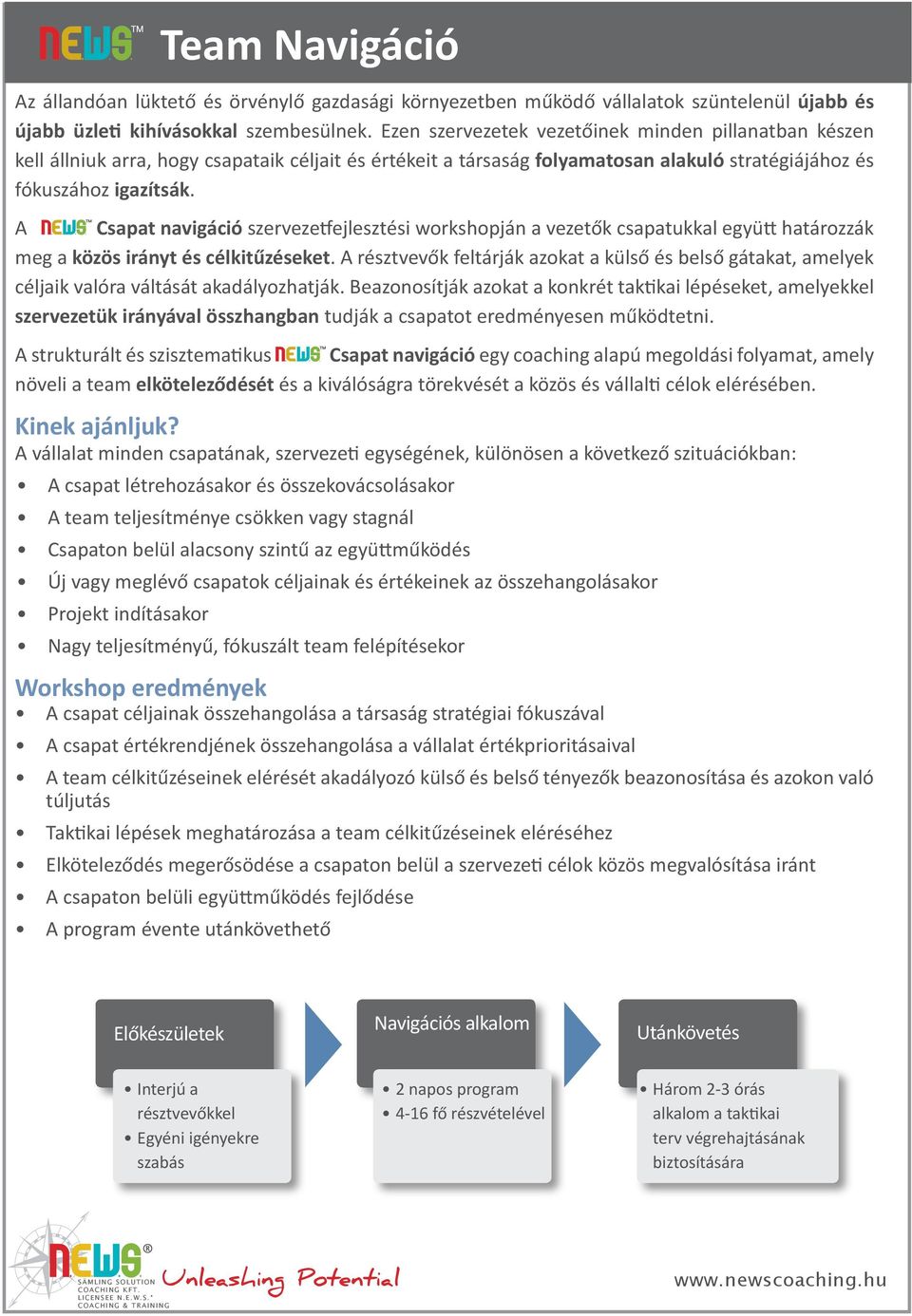 A Csapat navigáció szervezetfejlesztési workshopján a vezetők csapatukkal együtt határozzák meg a közös irányt és célkitűzéseket.