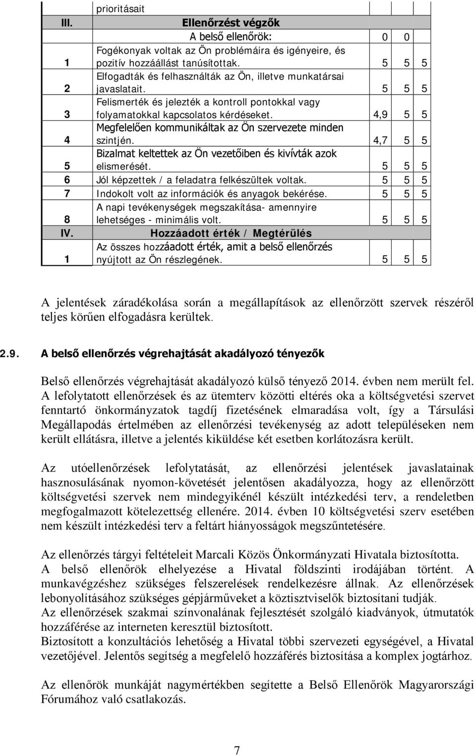 4,9 5 5 4 Megfelelően kommunikáltak az Ön szervezete minden szintjén. 4,7 5 5 5 Bizalmat keltettek az Ön vezetőiben és kivívták azok elismerését.