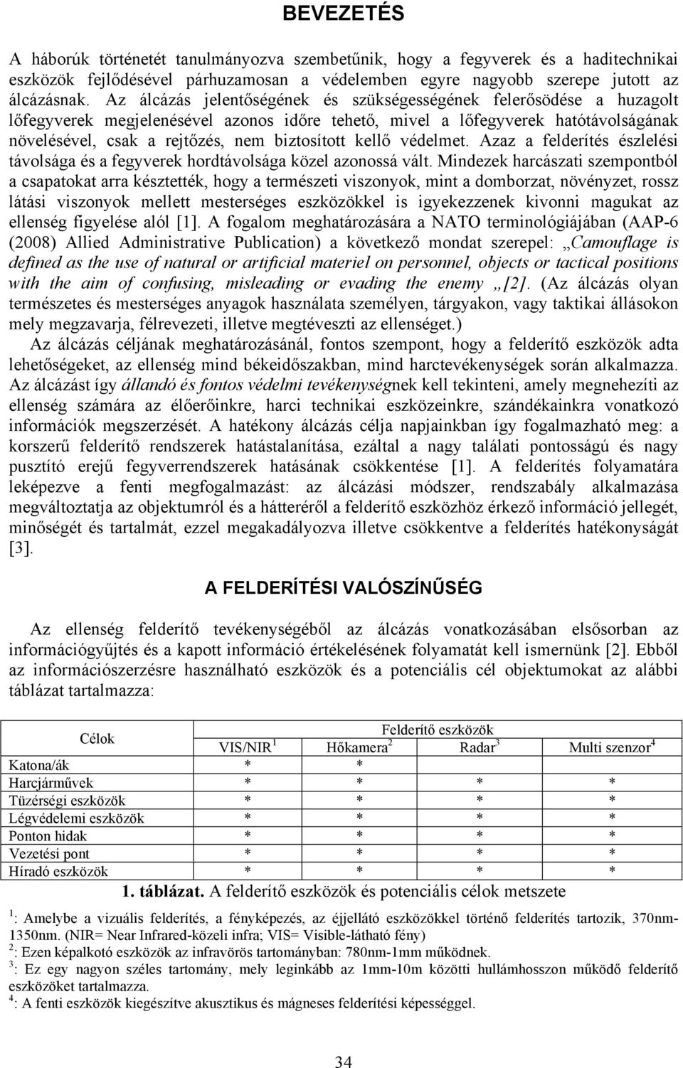 biztosított kellő védelmet. Azaz a felderítés észlelési távolsága és a fegyverek hordtávolsága közel azonossá vált.