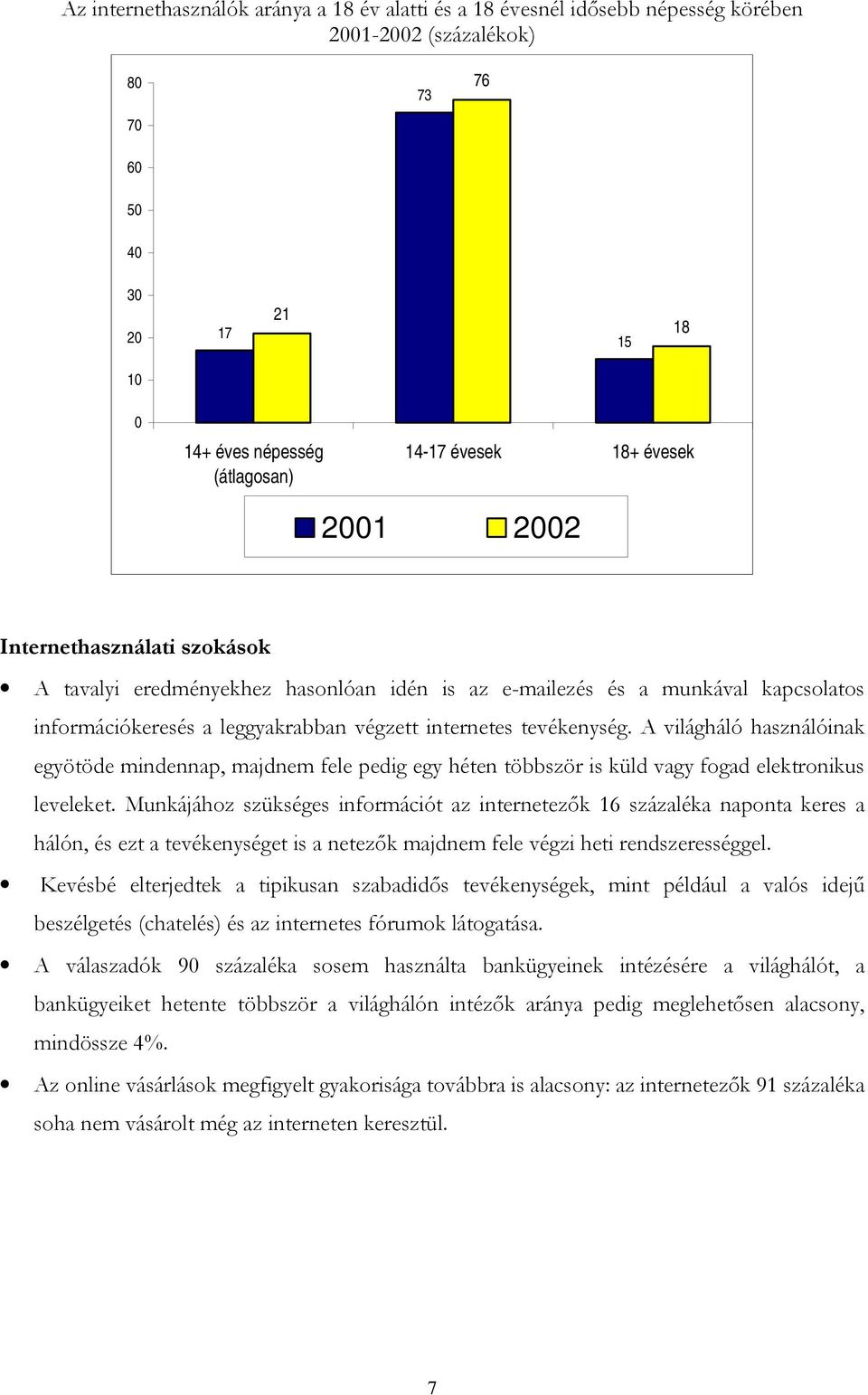 A világháló használóinak egyötöde mindennap, majdnem fele pedig egy héten többször is küld vagy fogad elektronikus leveleket.