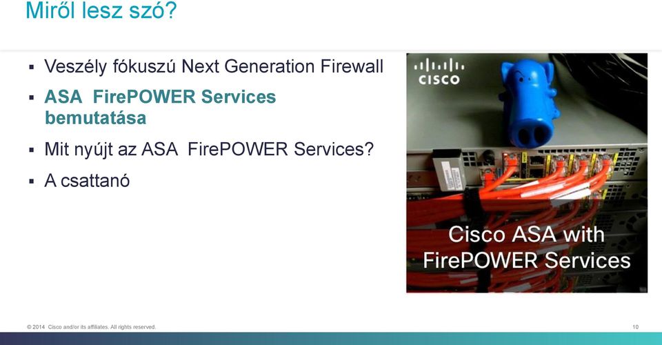 Firewall ASA FirePOWER Services