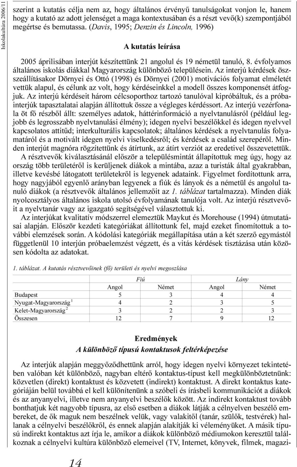 évfolyamos általános iskolás diákkal Magyarország különbözõ településein.