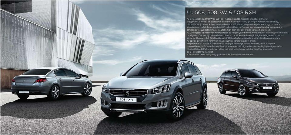 A Peugeot formatervezői ezekre az erényekre támaszkodva igyekeztek kihozni még több high-tech jelleget, erőt és karaktert az autóból.