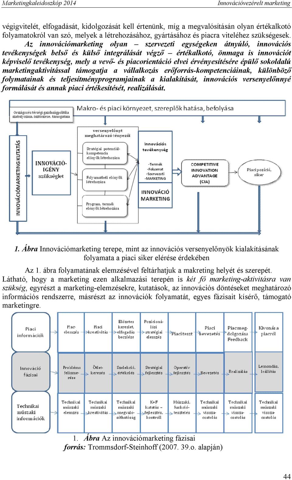 piacorientáció elvei érvényesítésére épülő sokoldalú marketingaktivitással támogatja a vállalkozás erőforrás-kompetenciáinak, különböző folymatainak és teljesítményprogramjainak a kialakítását,