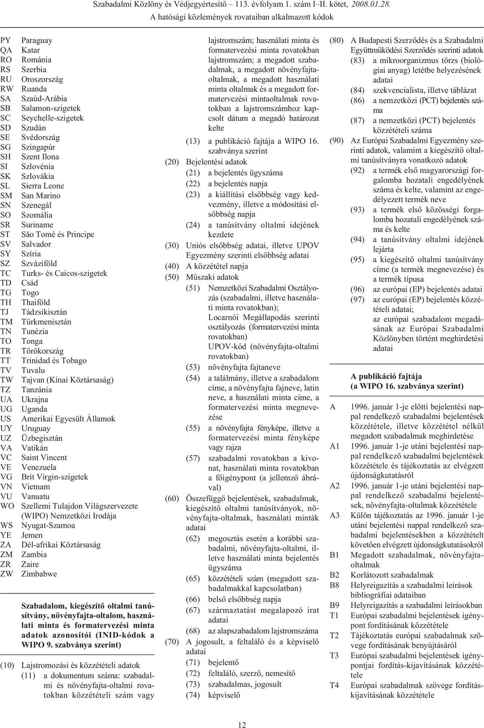 WS YE ZA ZM ZR ZW Paraguay Katar Románia Szerbia Oroszország Ruanda Szaúd-Arábia Salamon-szigetek Seychelle-szigetek Szudán Svédország Szingapúr Szent Ilona Szlovénia Szlovákia Sierra Leone San