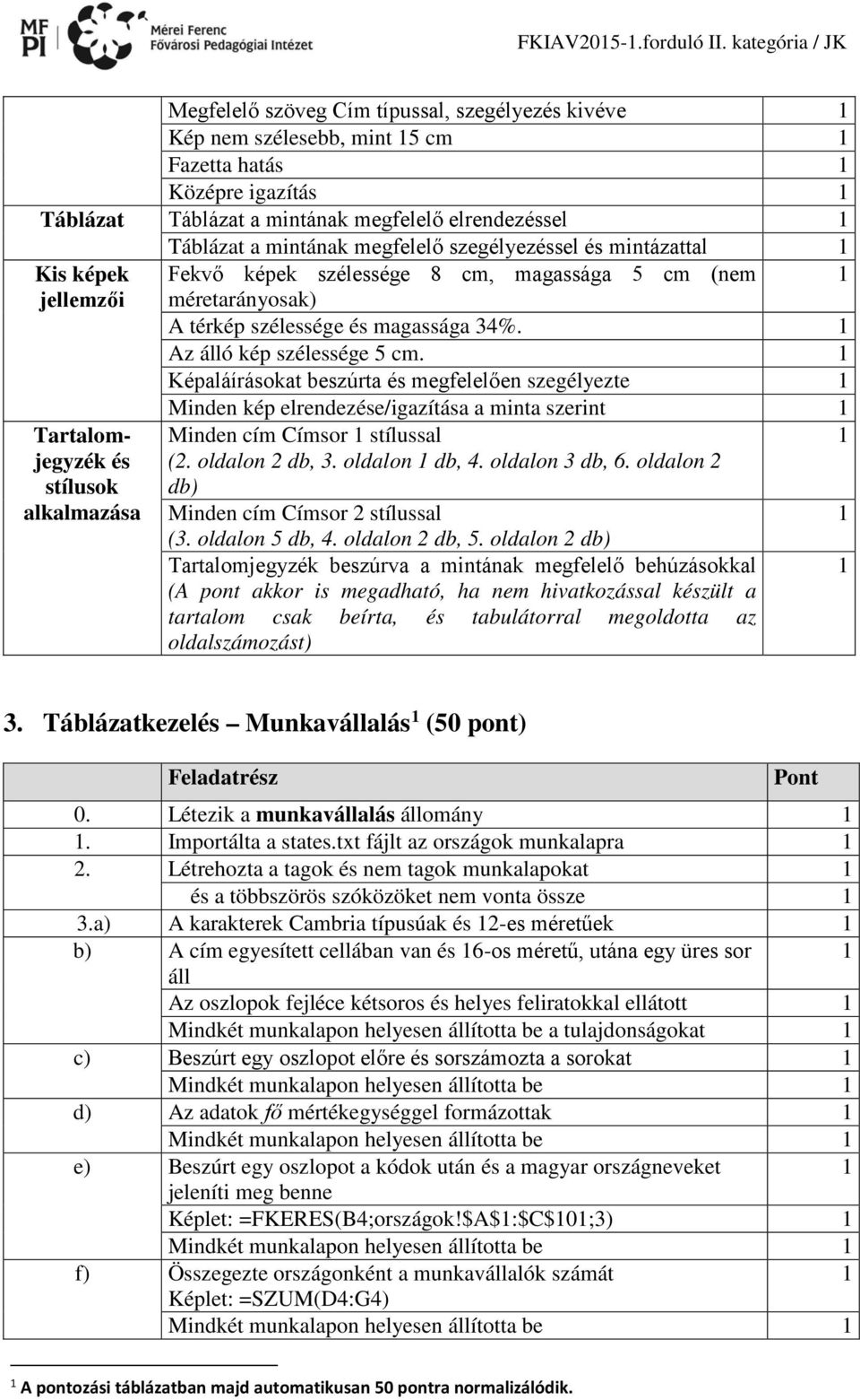 megfelelő szegélyezéssel és mintázattal Kis képek jellemzői Tartalomjegyzék és stílusok alkalmazása Fekvő képek szélessége 8 cm, magassága 5 cm (nem méretarányosak) A térkép szélessége és magassága