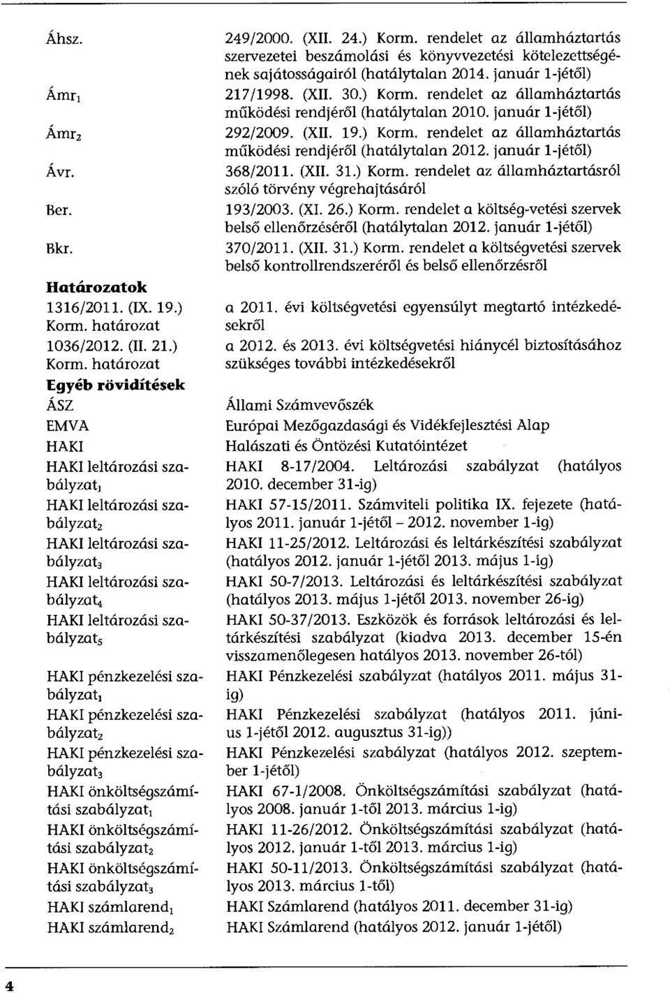 határozat Egyéb rövidítések ÁSZ EMVA HAKI HAKI leltározási szabályzat, HAKI leltározási szabályzat2 HAKI leltározási szabályzat3 HAKI leltározási szabályzat4 HAKI leltározási szabályzat5 HAKI