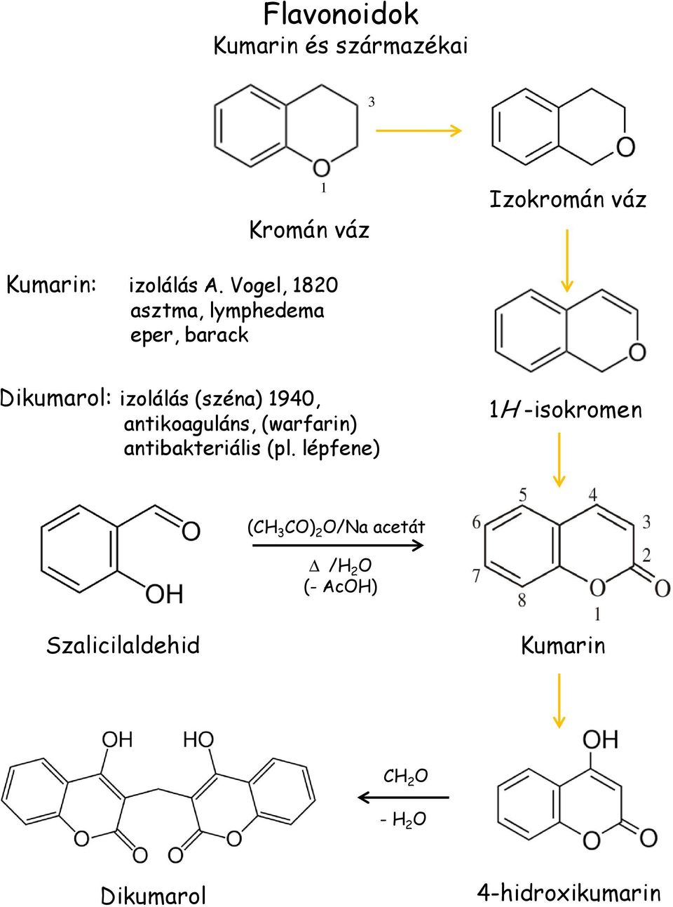 antikoaguláns, (warfarin) antibakteriális (pl.