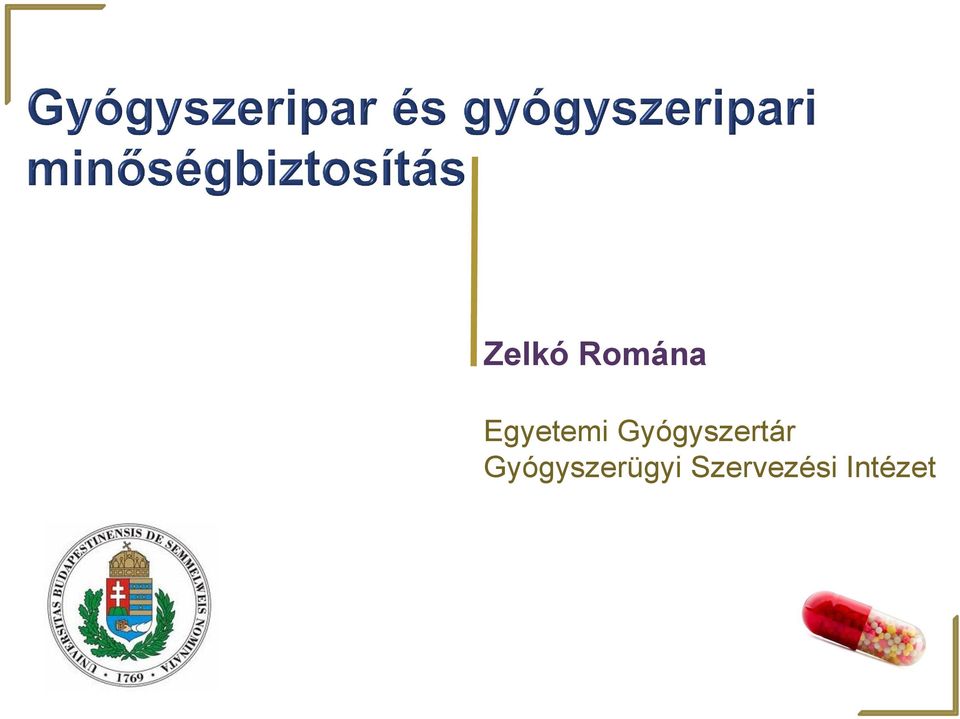 Gyógyszertár