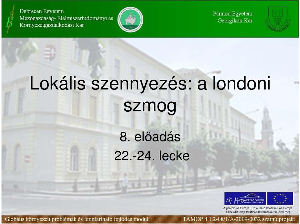 londoni szmog