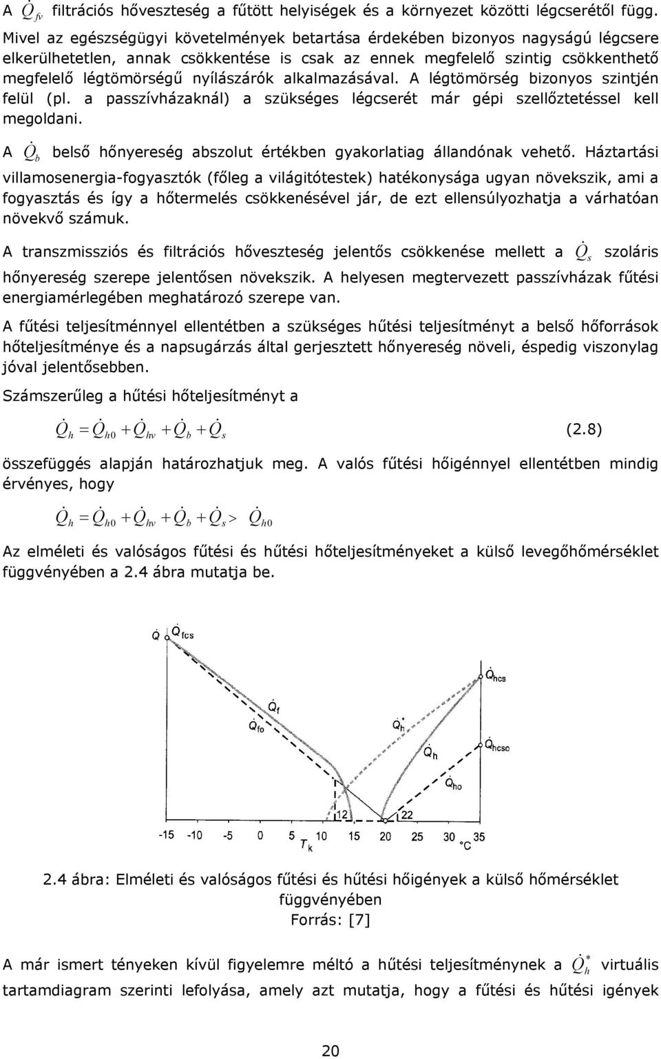 alkalmazásával. A légtömörség bzonyos szntjén felül (pl. a passzívházaknál) a szükséges légcserét már gép szellőztetéssel kell megoldan.