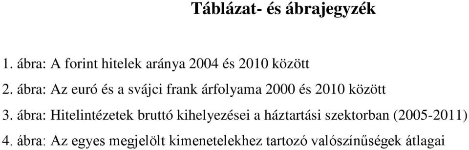 ábra: Az euró és a svájci frank árfolyama 2000 és 2010 között 3.