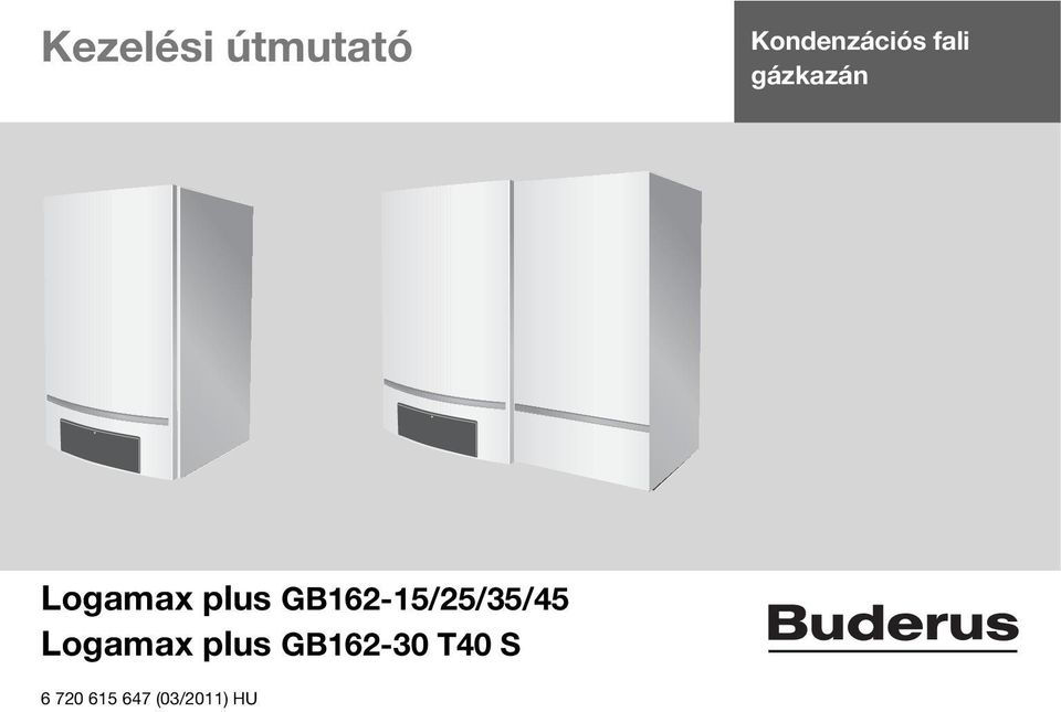 G162-15/25/35/45 Logamax plus