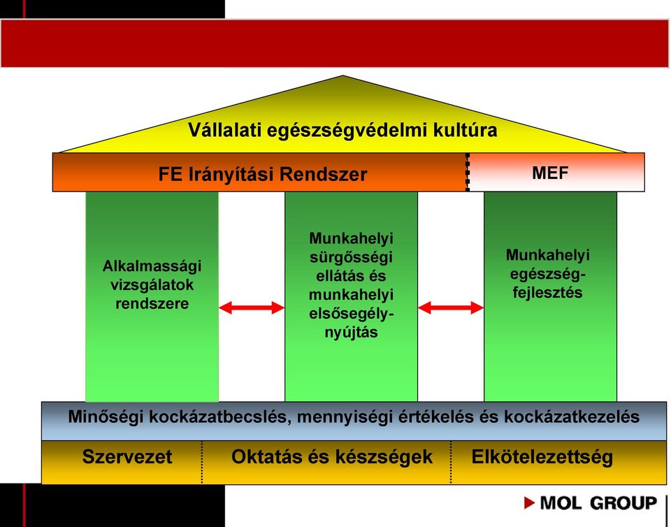 elsősegélynyújtás Munkahelyi egészségfejlesztés Minőségi kockázatbecslés,