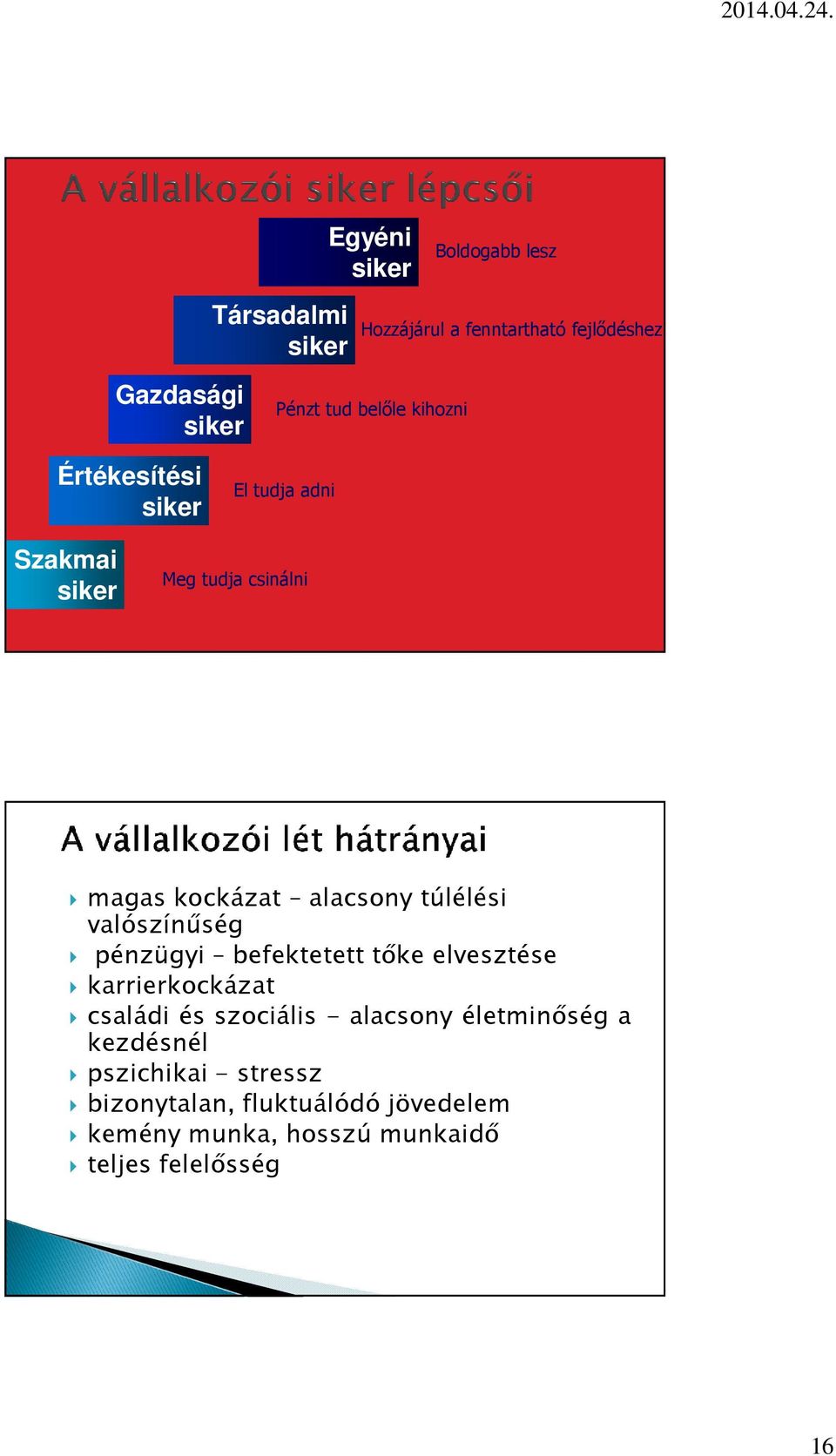 túlélési valószínűség pénzügyi befektetett tőke elvesztése karrierkockázat családi és szociális - alacsony