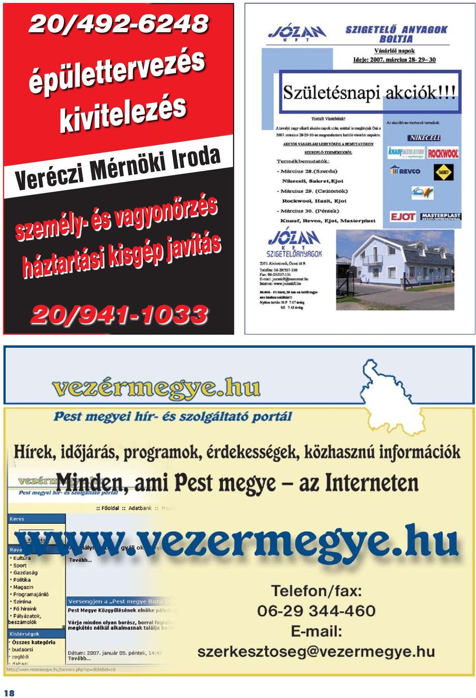 Iroda személy- és vagyonőrzés