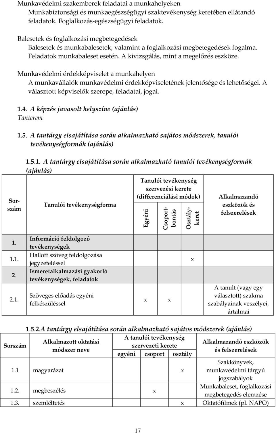 A kivizsg{l{s, mint a megelőzés eszköze. Munkavédelmi érdekképviselet a munkahelyen A munkav{llalók munkavédelmi érdekképviseletének jelentősége és lehetőségei.