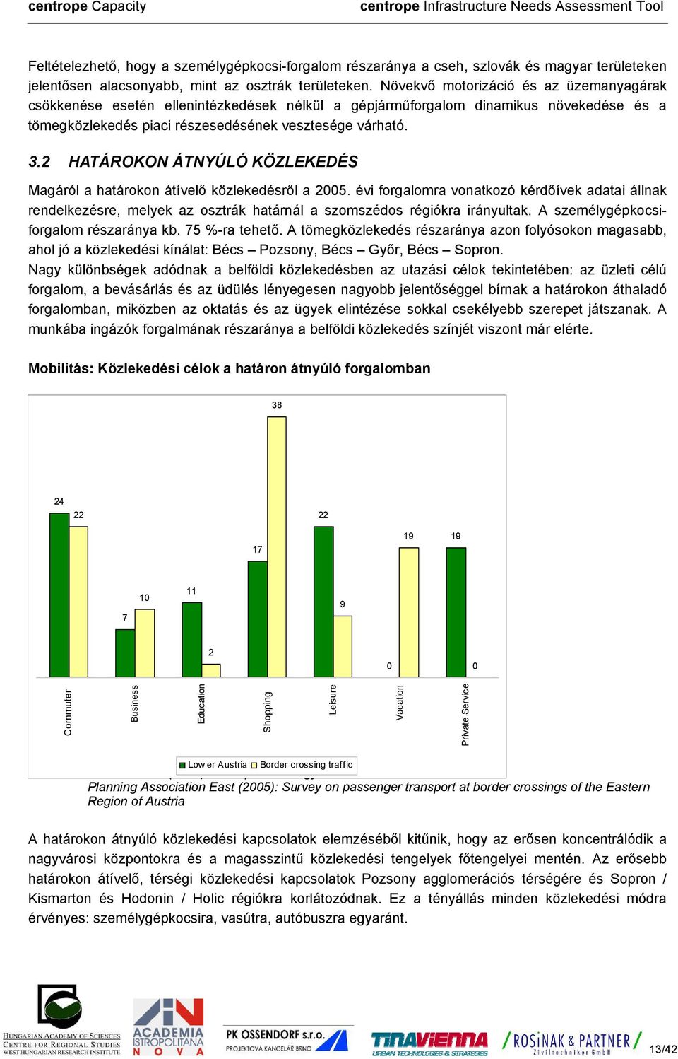 2 HATÁROKON ÁTNYÚLÓ KÖZLEKEDÉS Magáról a határokon átívelő közlekedésről a 2005.