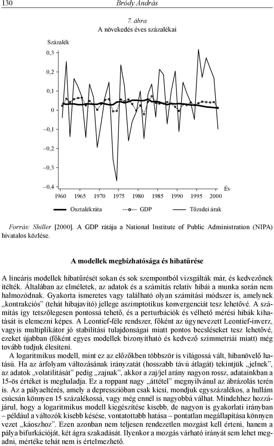 A modellek megbízhatósága és hibatűrése A lineáris modellek hibatűrését sokan és sok szempontból vizsgálták már, és kedvezőnek ítélték.