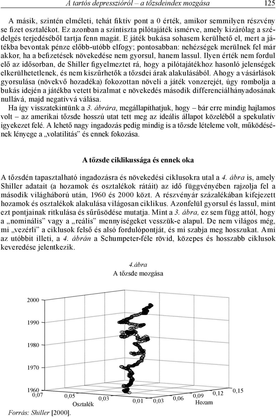 E játék bukása sohasem kerülhető el, mert a játékba bevontak pénze előbb-utóbb elfogy; pontosabban: nehézségek merülnek fel már akkor, ha a befizetések növekedése nem gyorsul, hanem lassul.