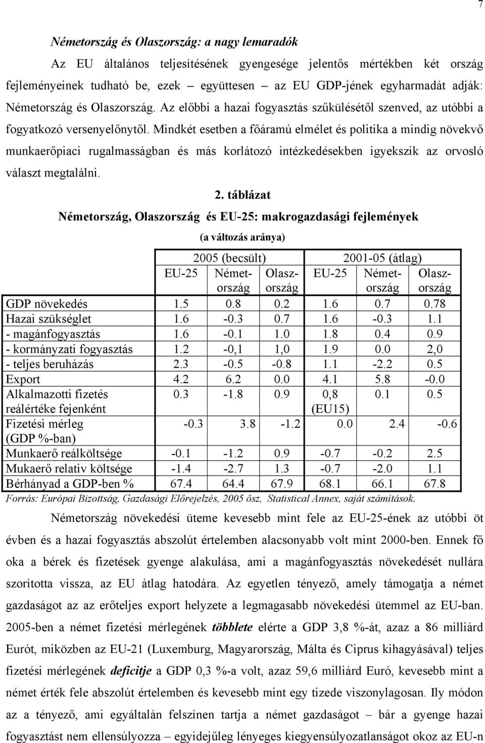 Mindkét esetben a főáramú elmélet és politika a mindig növekvő munkaerőpiaci rugalmasságban és más korlátozó intézkedésekben igyekszik az orvosló választ megtalálni. 2.