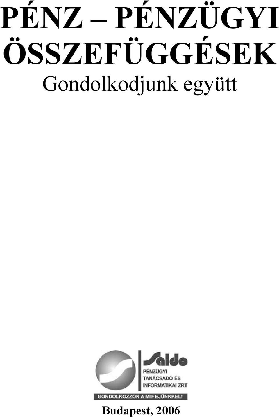 Gondolkodjunk