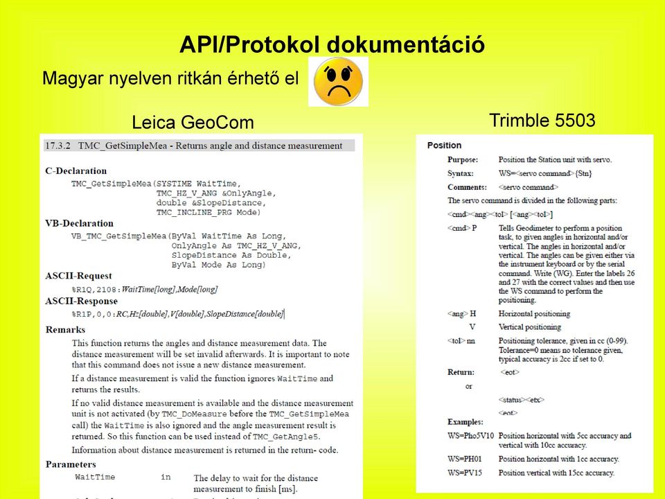 API/Protokol