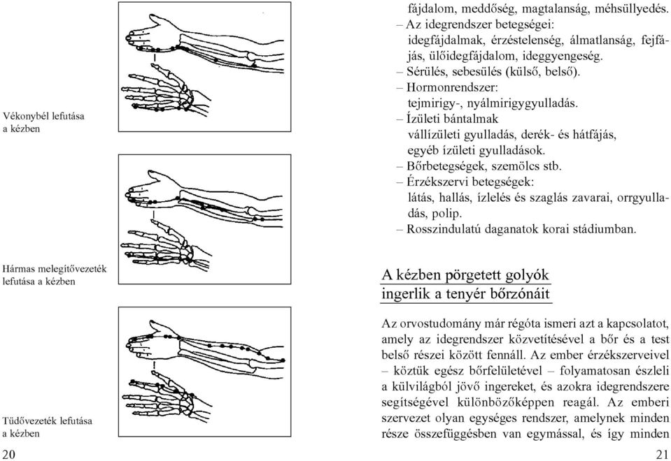 Érzékszervi betegségek: látás, hallás, ízlelés és szaglás zavarai, orrgyulladás, polip. Rosszindulatú daganatok korai stádiumban.