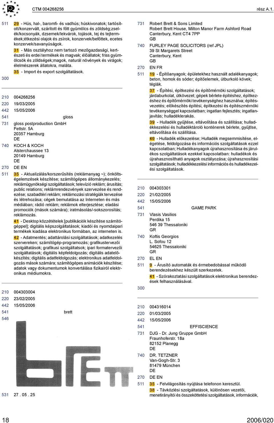 zsírok, konzervek/befőttek, ecetes konzervek/savanyúságok.