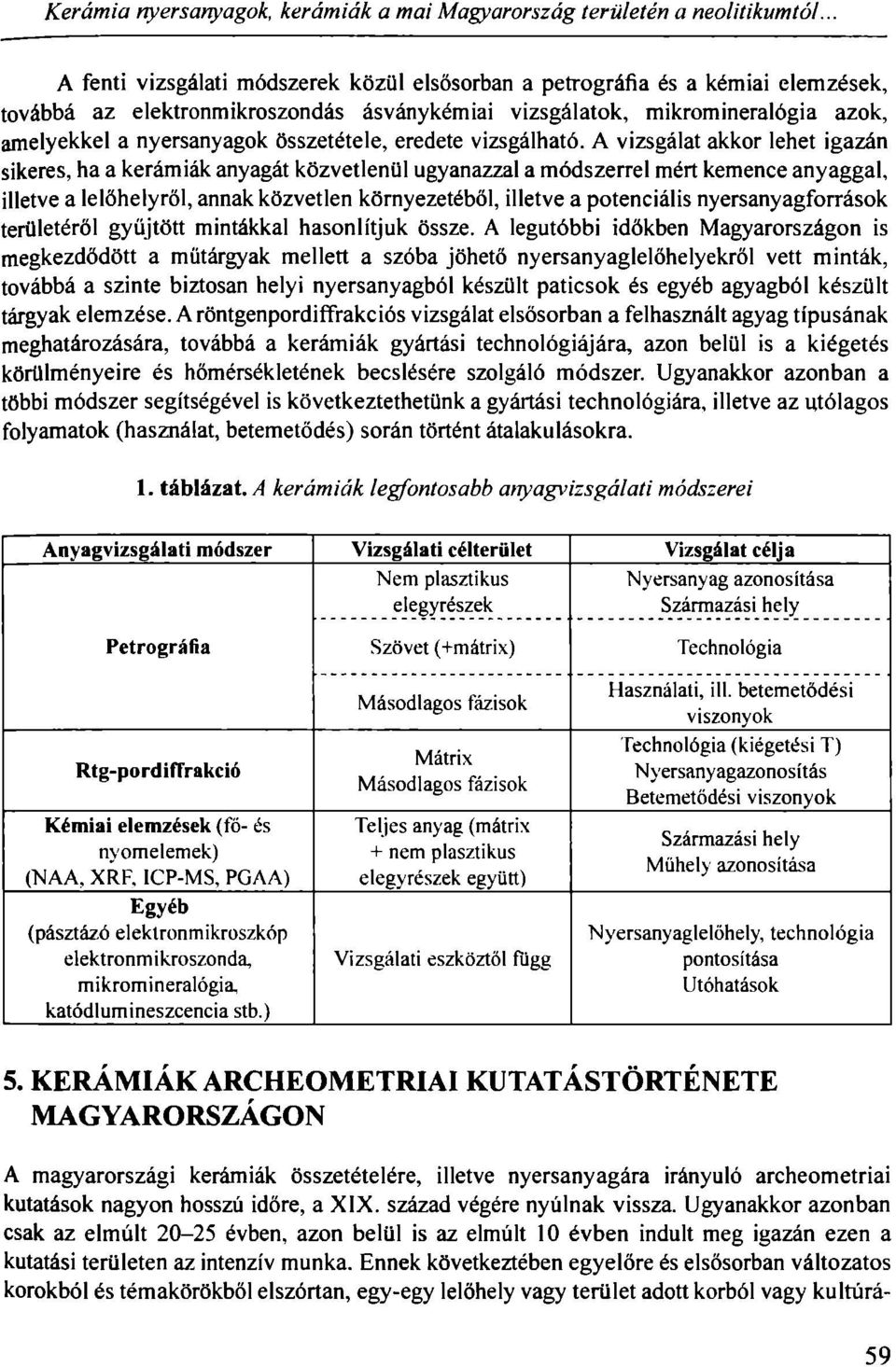 összetétele, eredete vizsgálható.