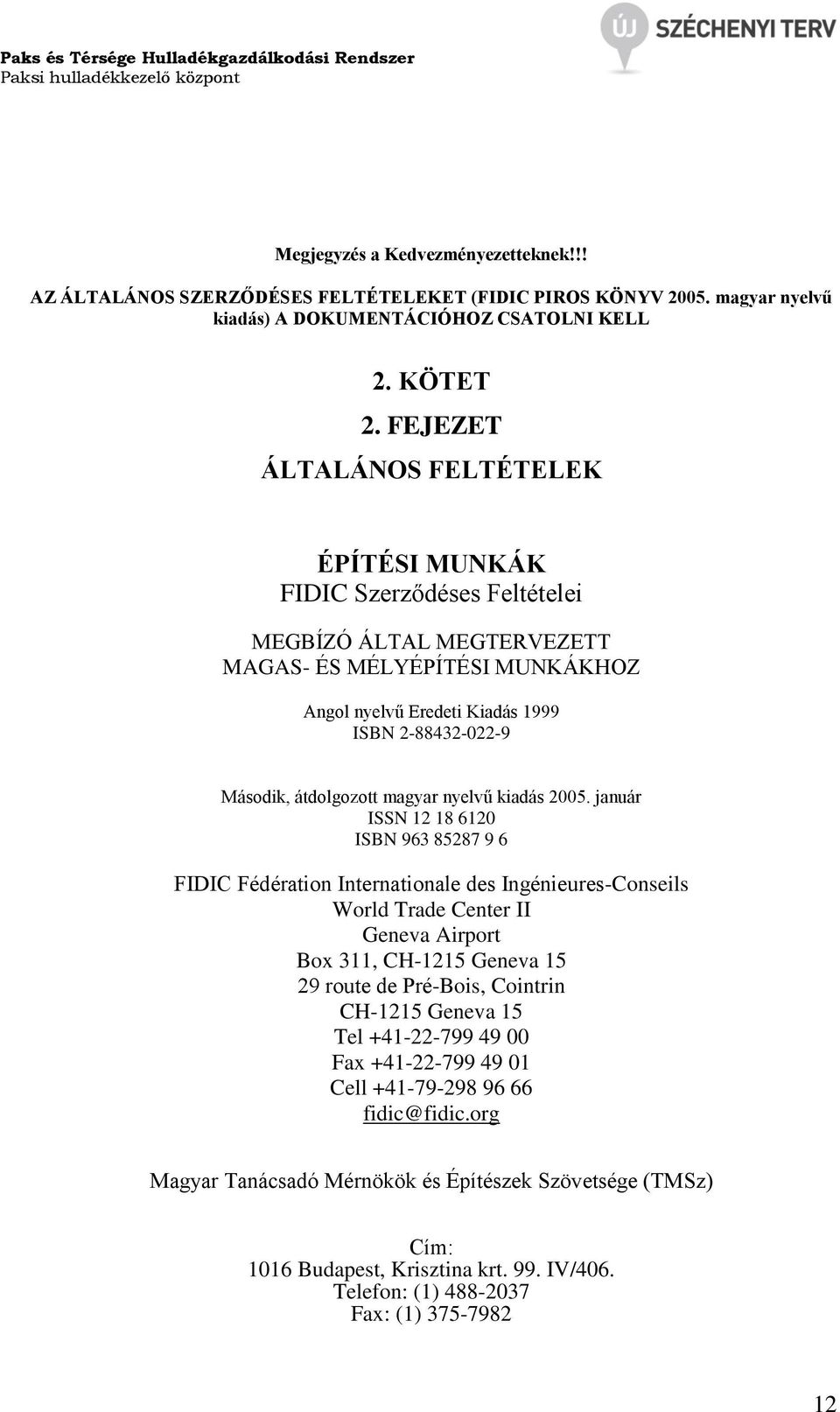 átdolgozott magyar nyelvű kiadás 2005.