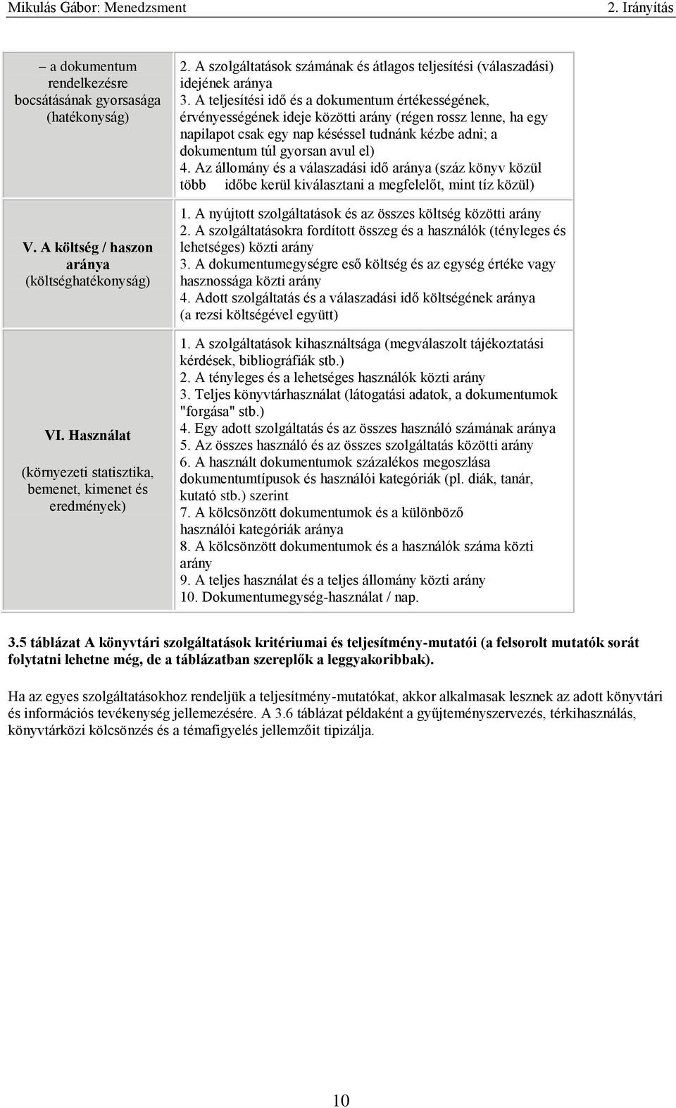 A teljesítési idő és a dokumentum értékességének, érvényességének ideje közötti arány (régen rossz lenne, ha egy napilapot csak egy nap késéssel tudnánk kézbe adni; a dokumentum túl gyorsan avul el)