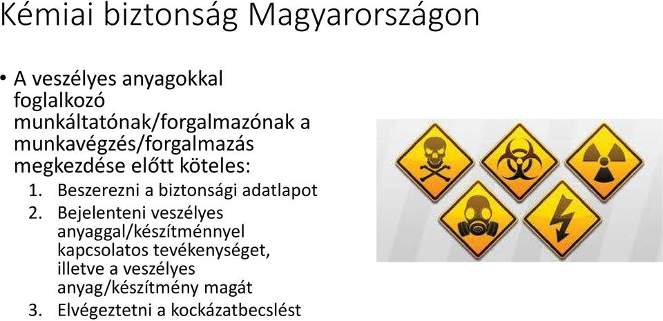 Beszerezni a biztonsági adatlapot 2.