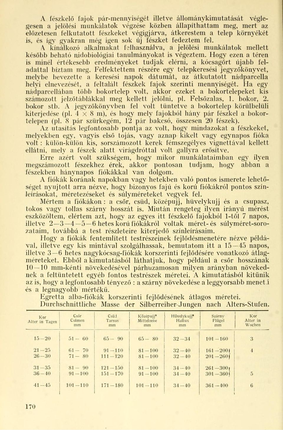 Hogy ezen a téren is minél értékesebb eredményeket tudjak elérni, a kócsagőrt újabb feladattal bíztam meg.