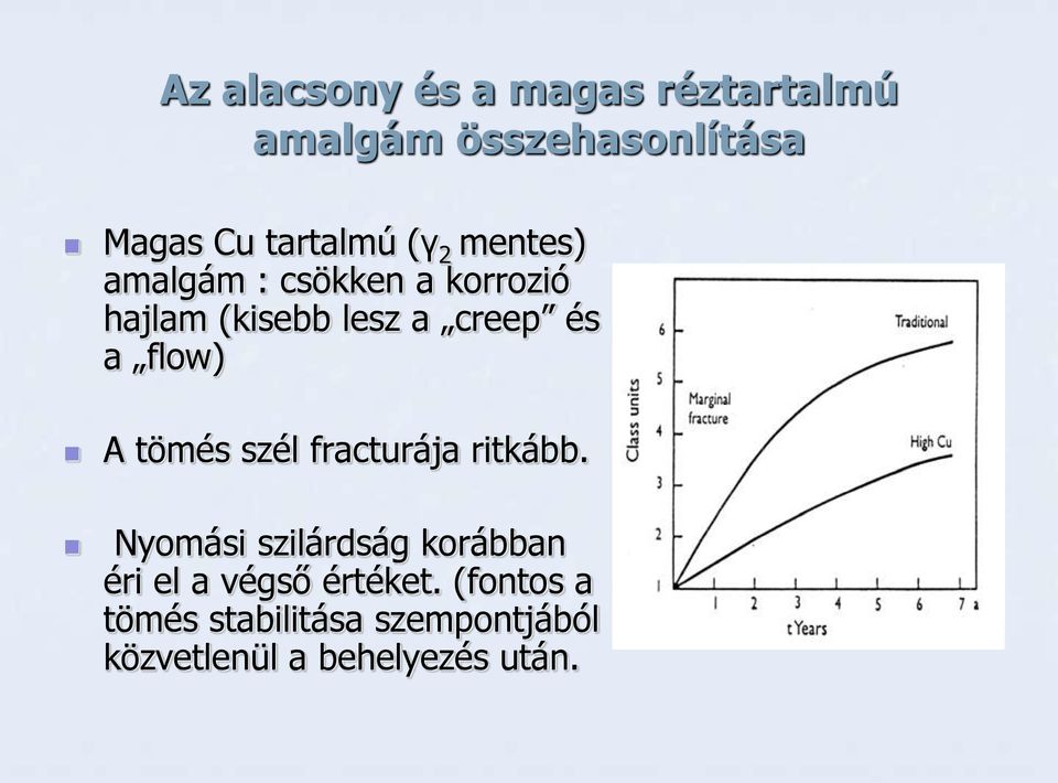 flow) A tömés szél fracturája ritkább.