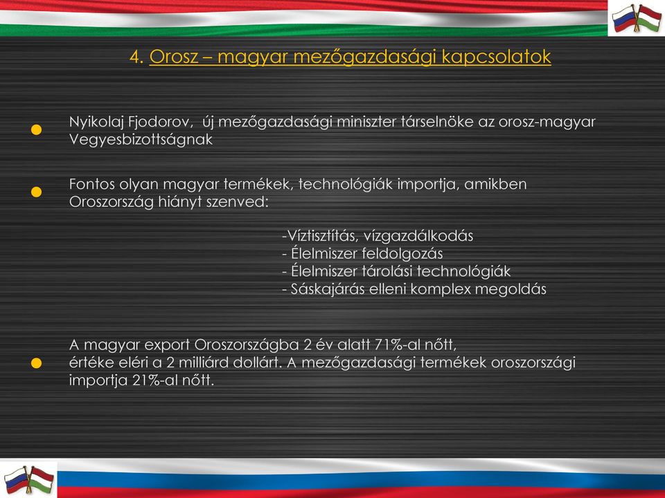 vízgazdálkodás - Élelmiszer feldolgozás - Élelmiszer tárolási technológiák - Sáskajárás elleni komplex megoldás A magyar