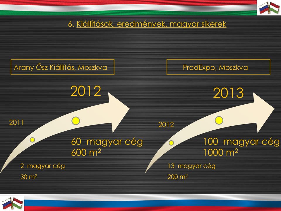 2013 2011 2 magyar cég 30 m 2 60 magyar cég 600 m