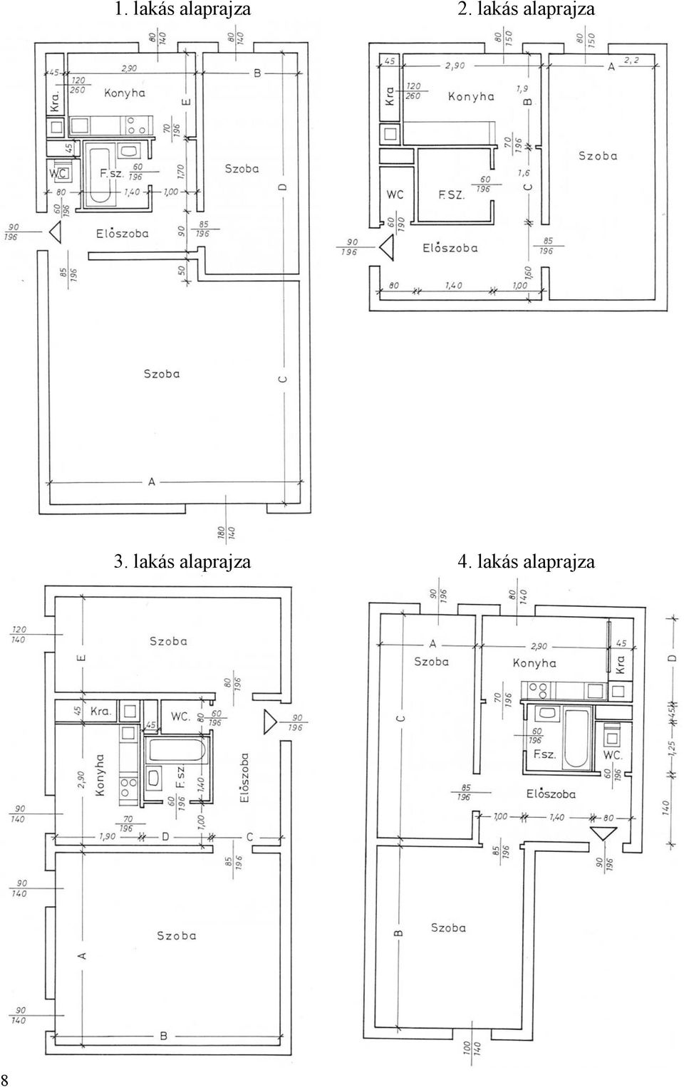 3. lakás alaprajza