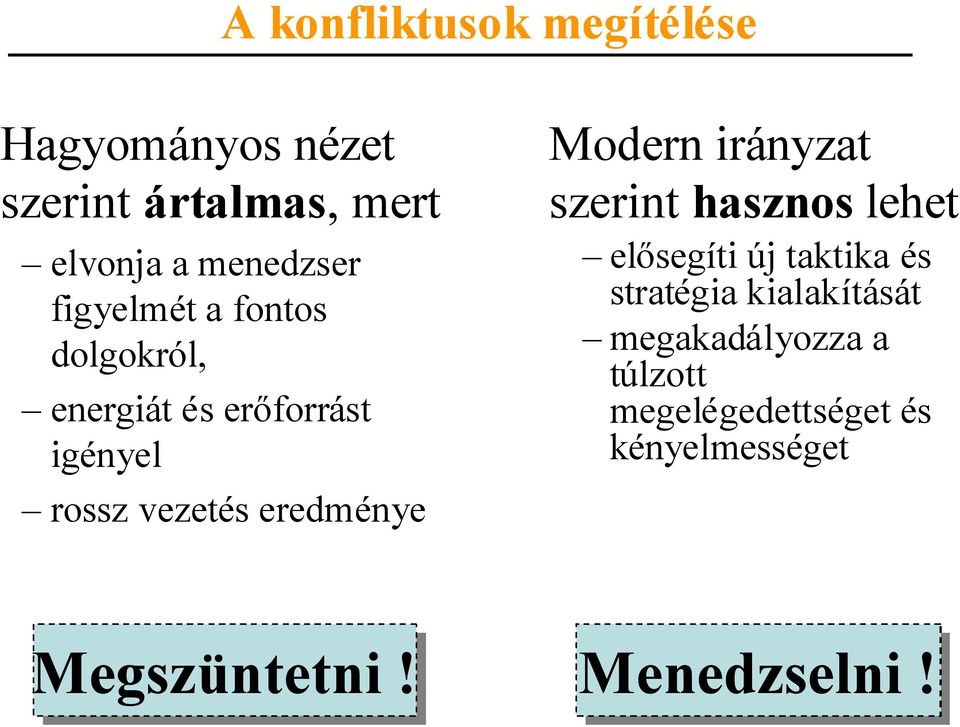 eredménye Modern irányzat szerint hasznos lehet elősegíti új taktika és stratégia