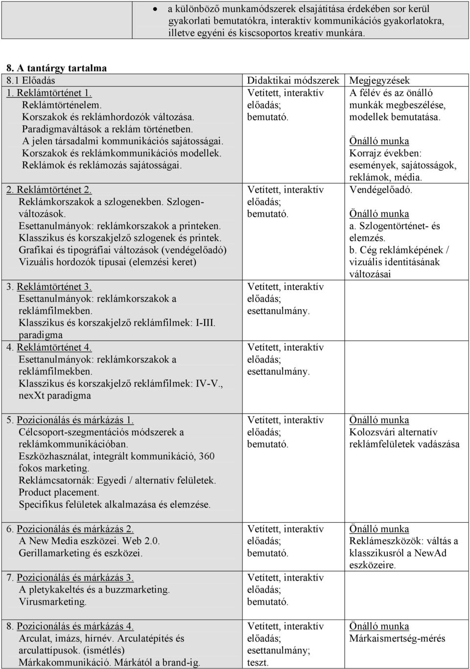 A jelen társadalmi kommunikációs sajátosságai. Korszakok és reklámkommunikációs modellek. Reklámok és reklámozás sajátosságai. 2. Reklámtörténet 2. Reklámkorszakok a szlogenekben. Szlogenváltozások.