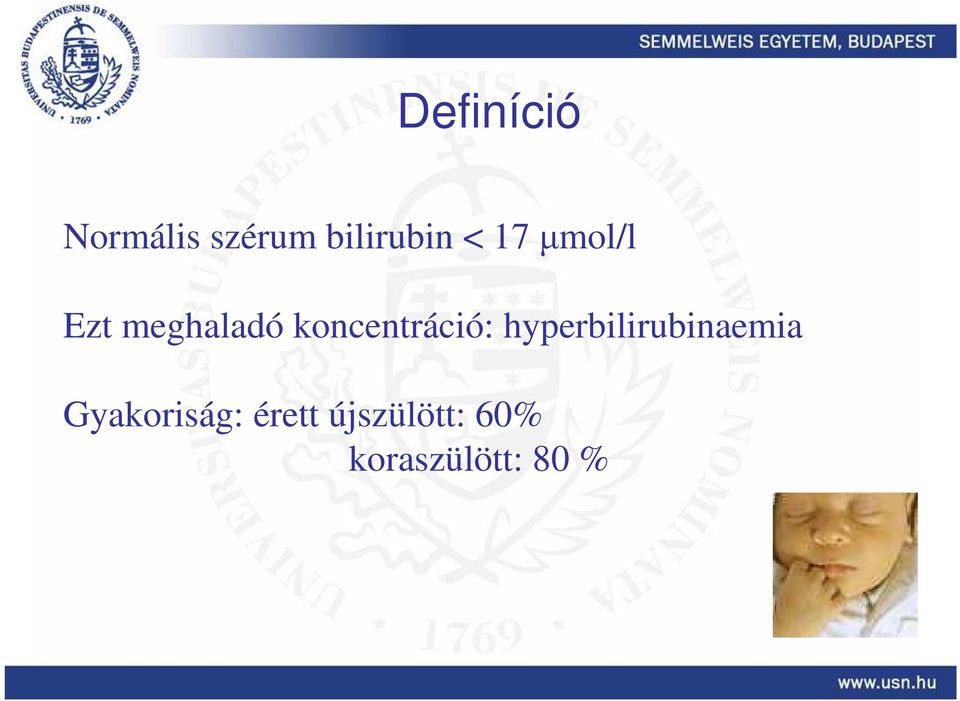 koncentráció: hyperbilirubinaemia