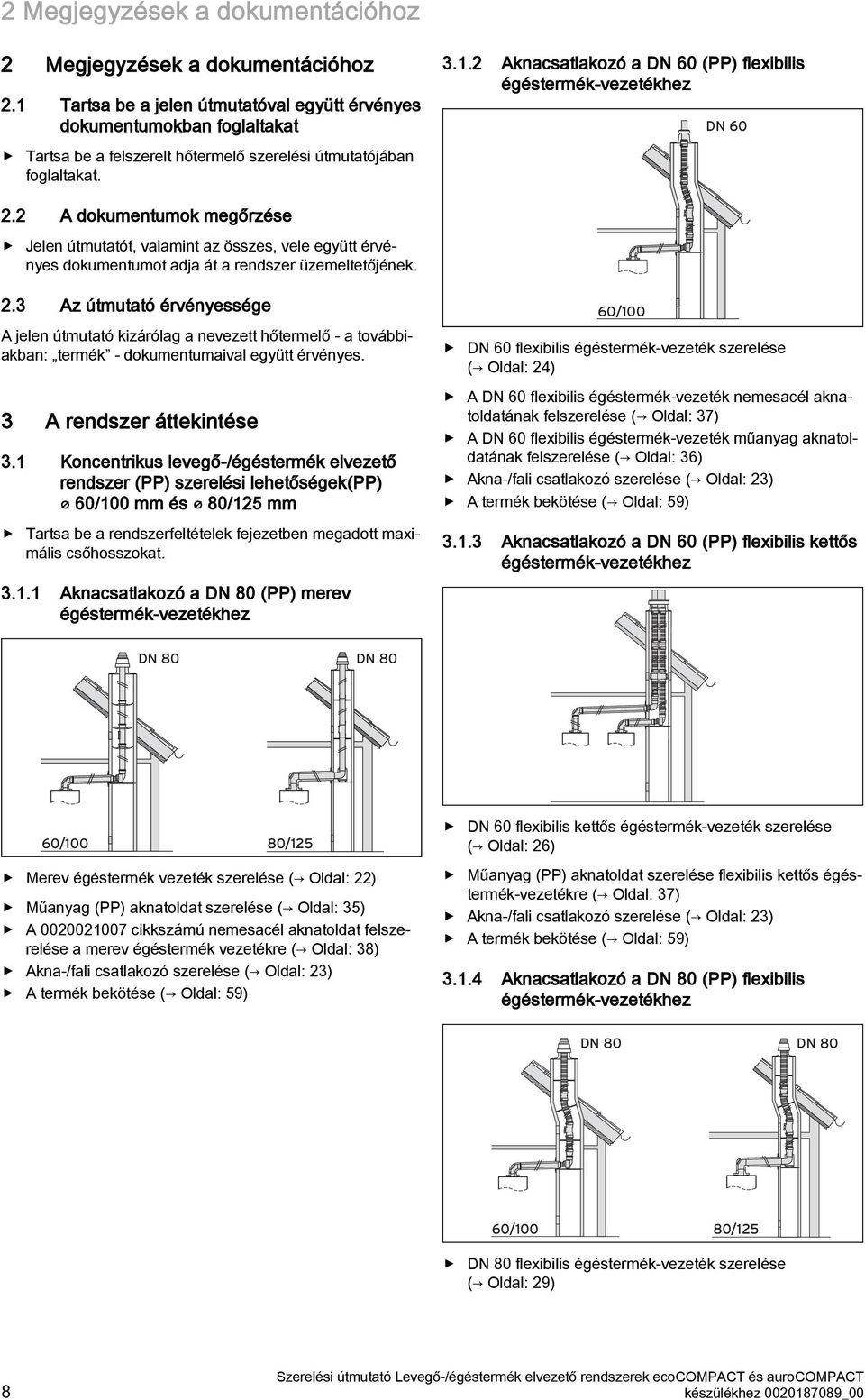 . A dokumentumok megőrzése Jelen útmutatót, valamint az összes, vele együtt érvényes dokumentumot adja át a rendszer üzemeltetőjének.