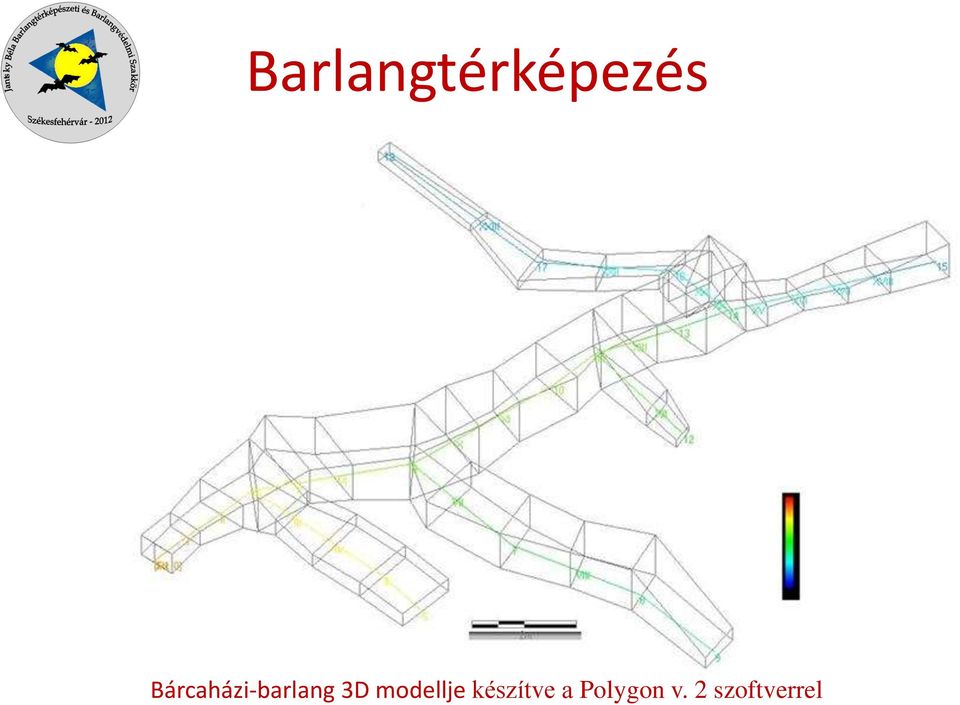 modellje készítve a