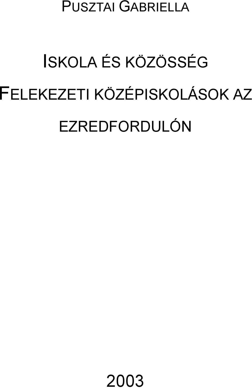 FELEKEZETI