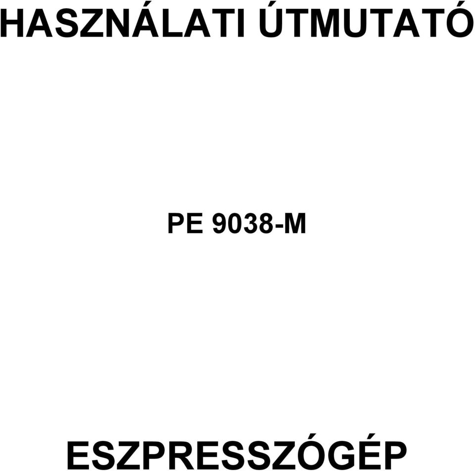 PE 9038-M