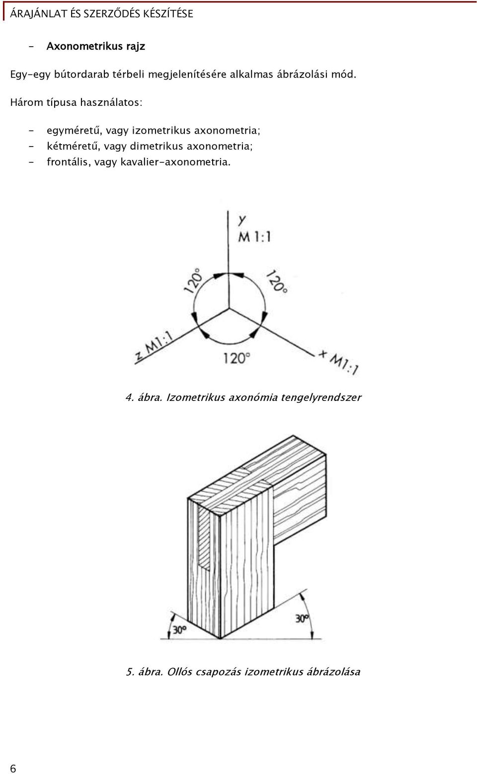 kétméretű, vagy dimetrikus axonometria; - frontális, vagy kavalier-axonometria. 4.
