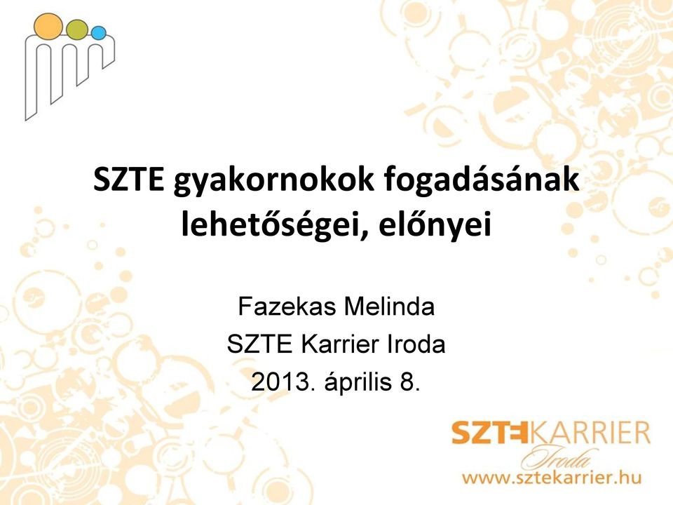 előnyei Fazekas Melinda